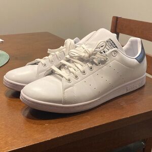 Adidas Stan Smith White Leather Sneakers. Like new- Size 12.5.